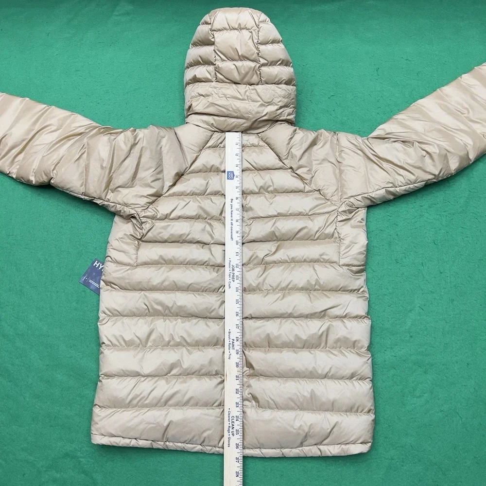Adidas Terrex XPR Xperior Down Puffer Jacket Tan JL5561 Men's Medium NWT $250